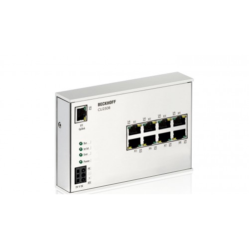 BECKHOFF CU2508 8 PORT ETHERNET SWITCH