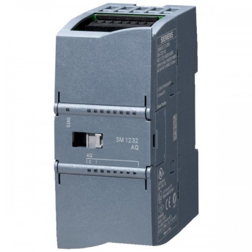 Siemens SIMATIC S7-1200 SM 1232 Analog Output – 6ES7232-4HD32-0XB0 Siemens 6ES7232-4HD32-0XB0 SIMATIC S7-1200 SM 1232 Analog Çıkış Modülü